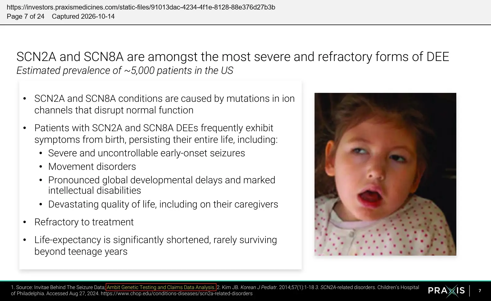 Praxis Precision Medicines (2024) EMBOLD topline results presentation, September 2024, quoted passage highlighted
