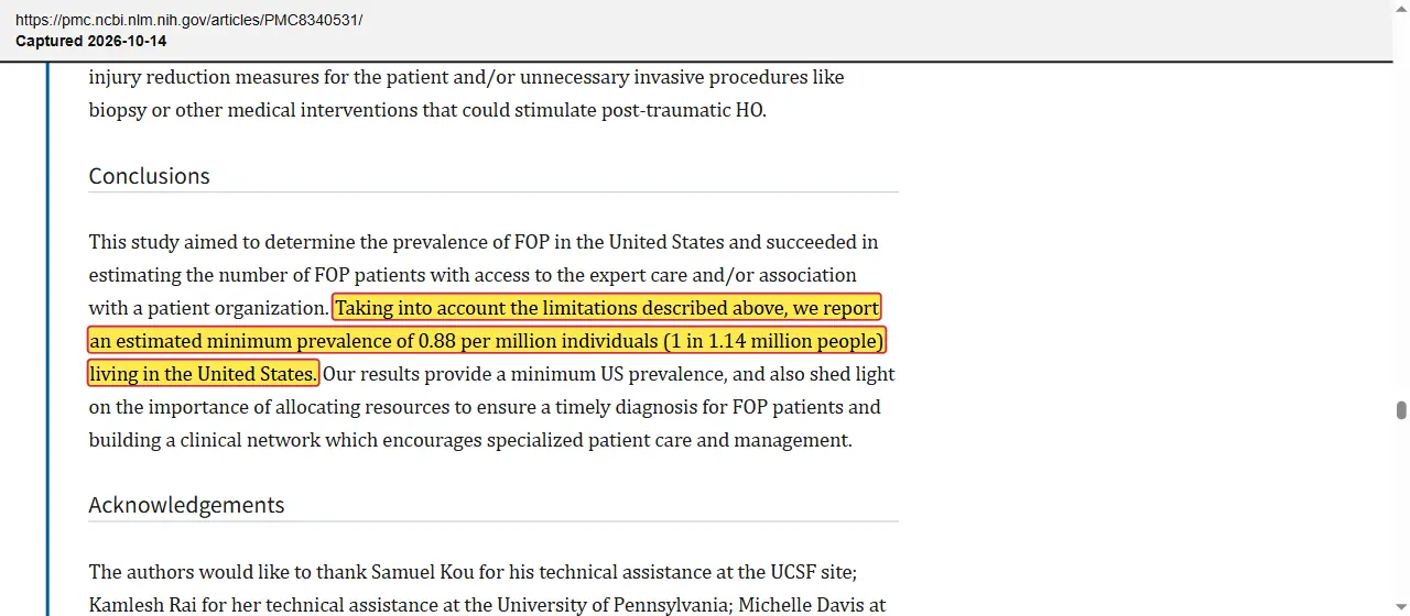 Pignolo 2021, quoted passage highlighted