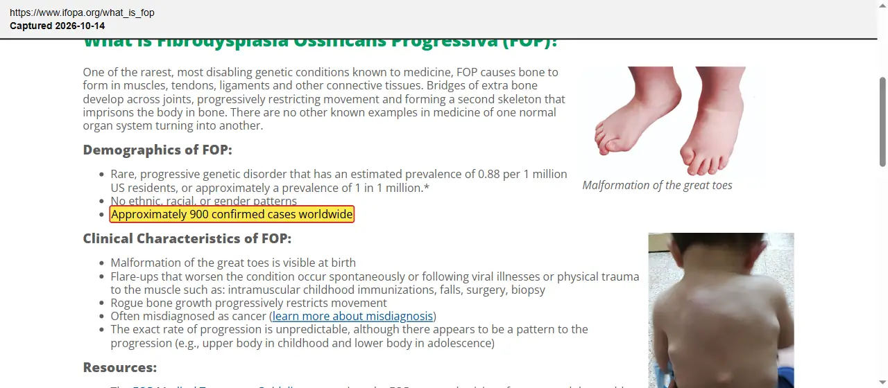 International FOP Association (2026) What is FOP? website, quoted passage highlighted